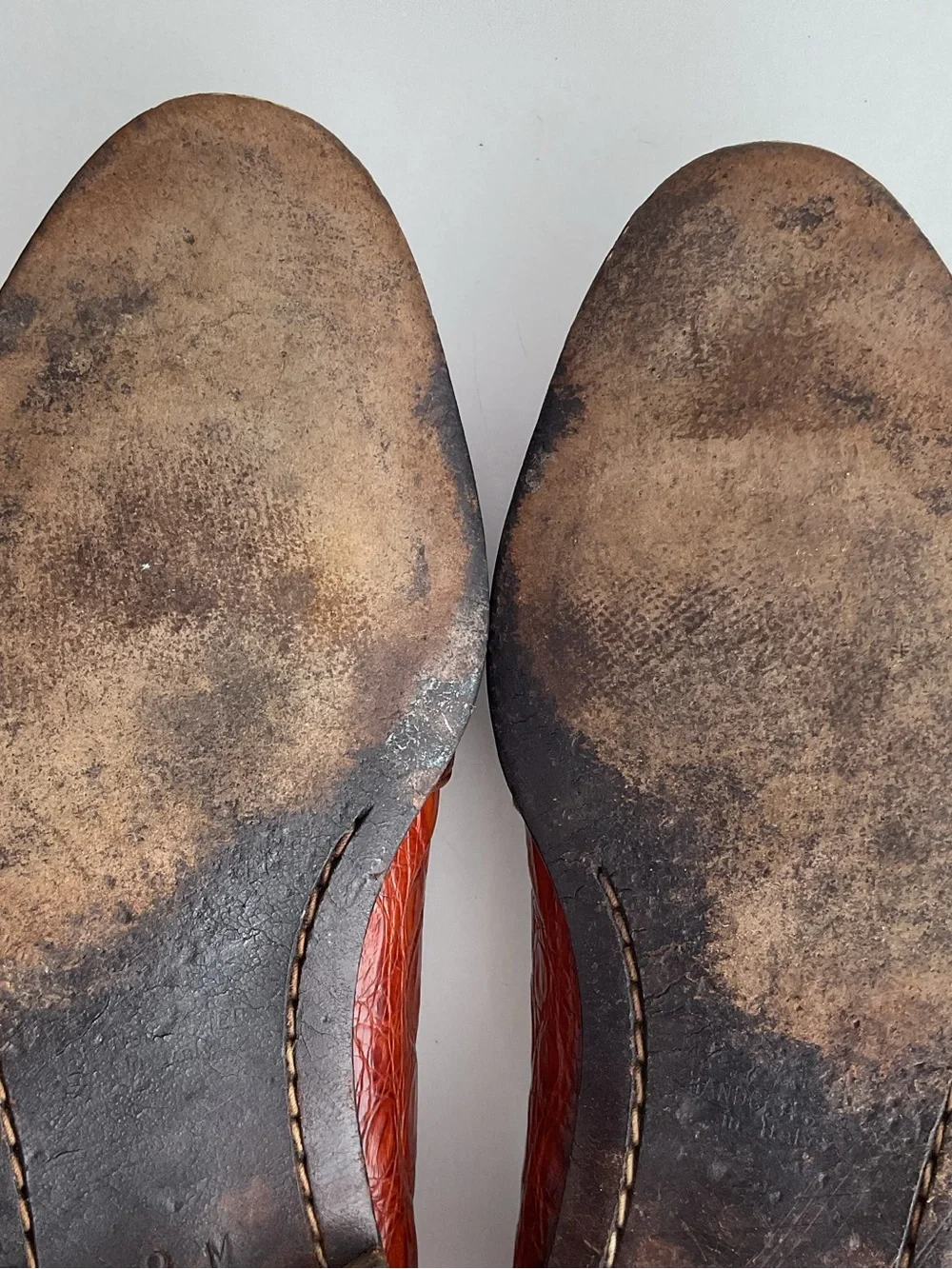 Rare Vintage Bally Cantor Genuine Caiman Leather Tassel Slip On Loafers Men’s 9M